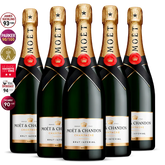 Pack 5 Bottiglie - Champagne Moët & Chandon - Brut Impérial - 3.75l